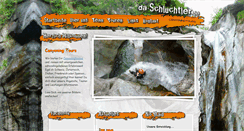 Desktop Screenshot of da-schluchtler.de